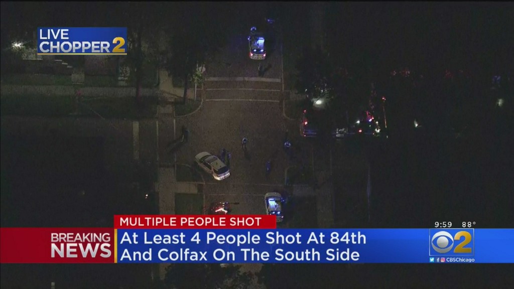 At Least 4 Shot In South Chicago at 84th Street and Colfax Avenue