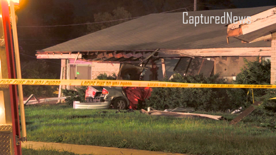 Harvey, IL: Fatal Fiery crash sends vehicle into building near W. 153RD Street and Page Avenue Tuesday night.