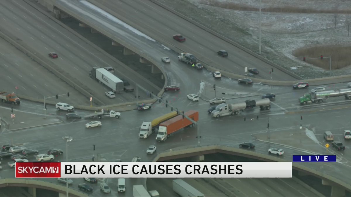 It's still a mess on Torrence at 80/94 due to the icy conditions.   Starting to see improvement elsewhere