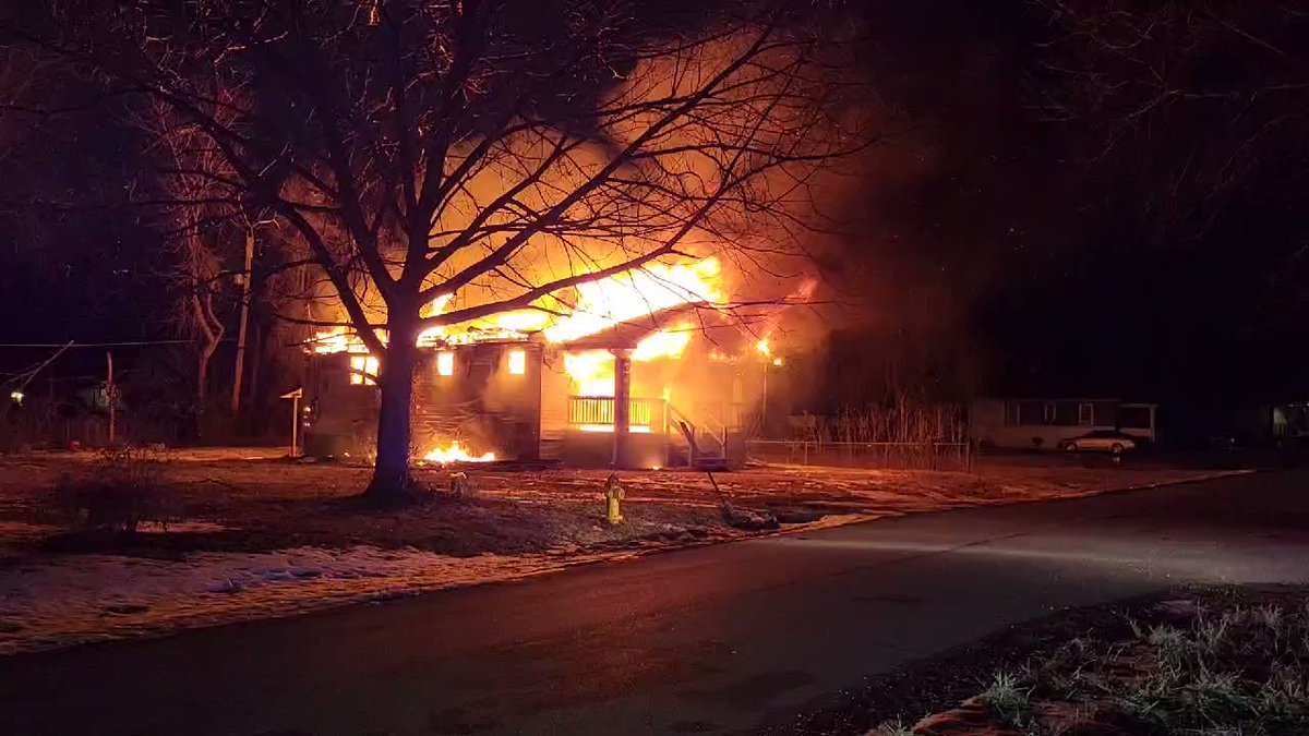 Washington Park Fire Dept work vacant house fire overnight at 50th and Rosemont. No injuries reported