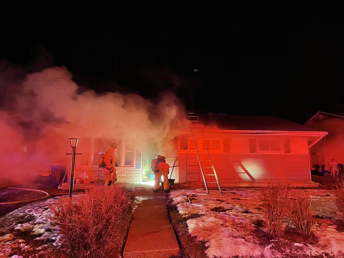 At approximately 10:50 P.M. last night, @RockfordFire responded to a structure fire at 200 Clara Avenue. There were no injuries