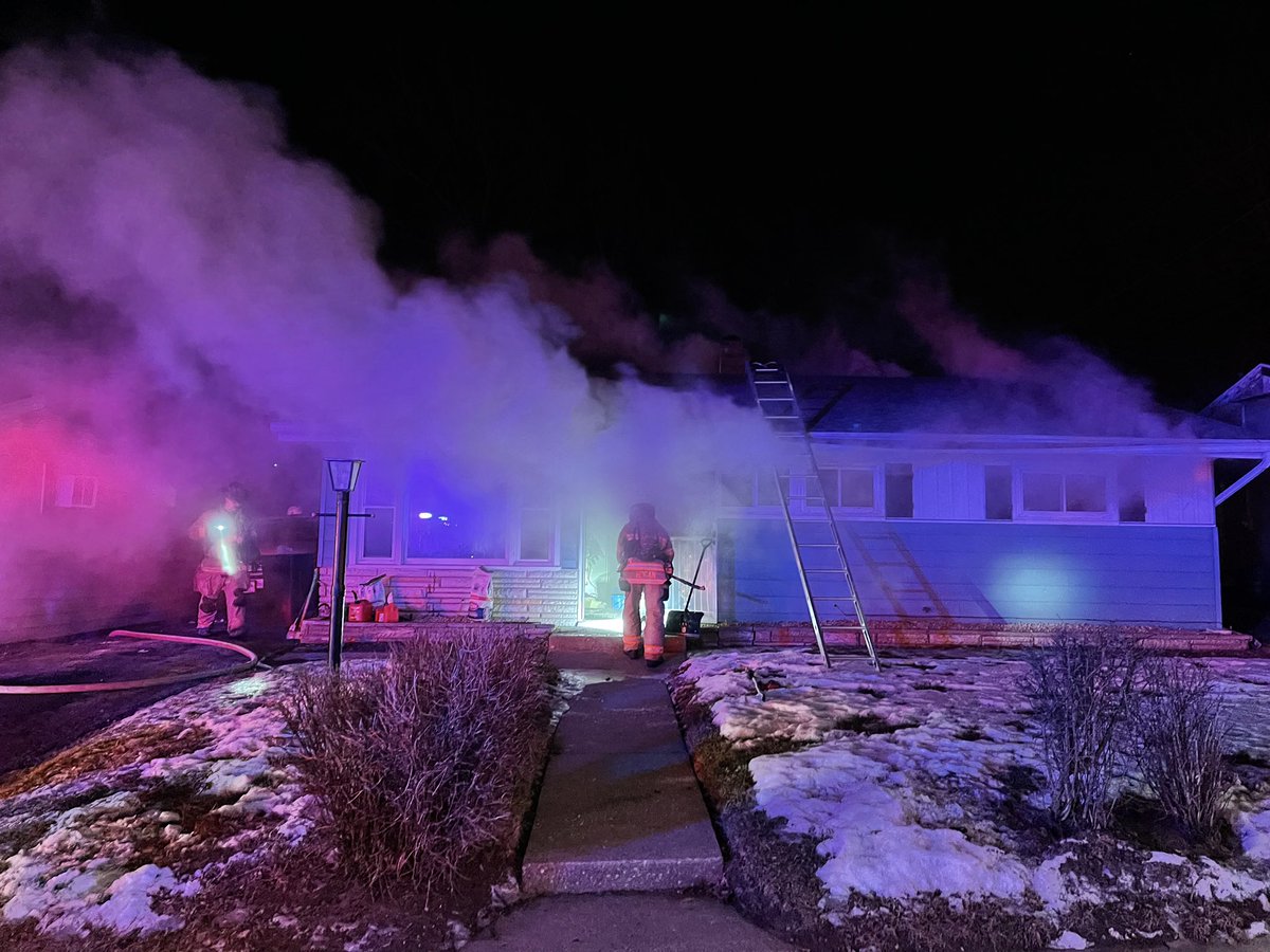 At approximately 10:50 P.M. last night, @RockfordFire responded to a structure fire at 200 Clara Avenue. There were no injuries