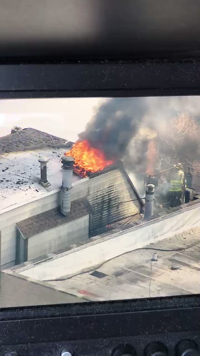 A pretty persistent hot spot on the roof