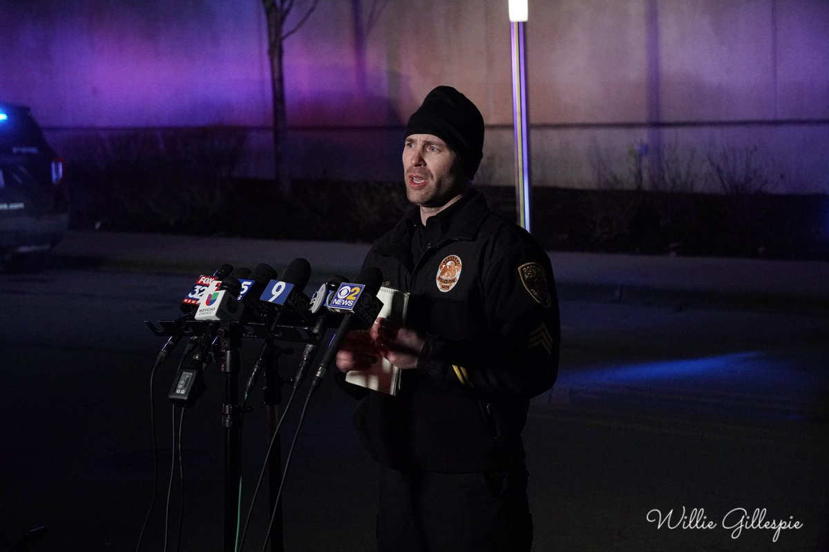 One dead, 15 year old in stable condition after shooting at Fashion Outlets Mall in Rosemont. Suspect is not in custody at this time, and police are calling this an isolated incident.   