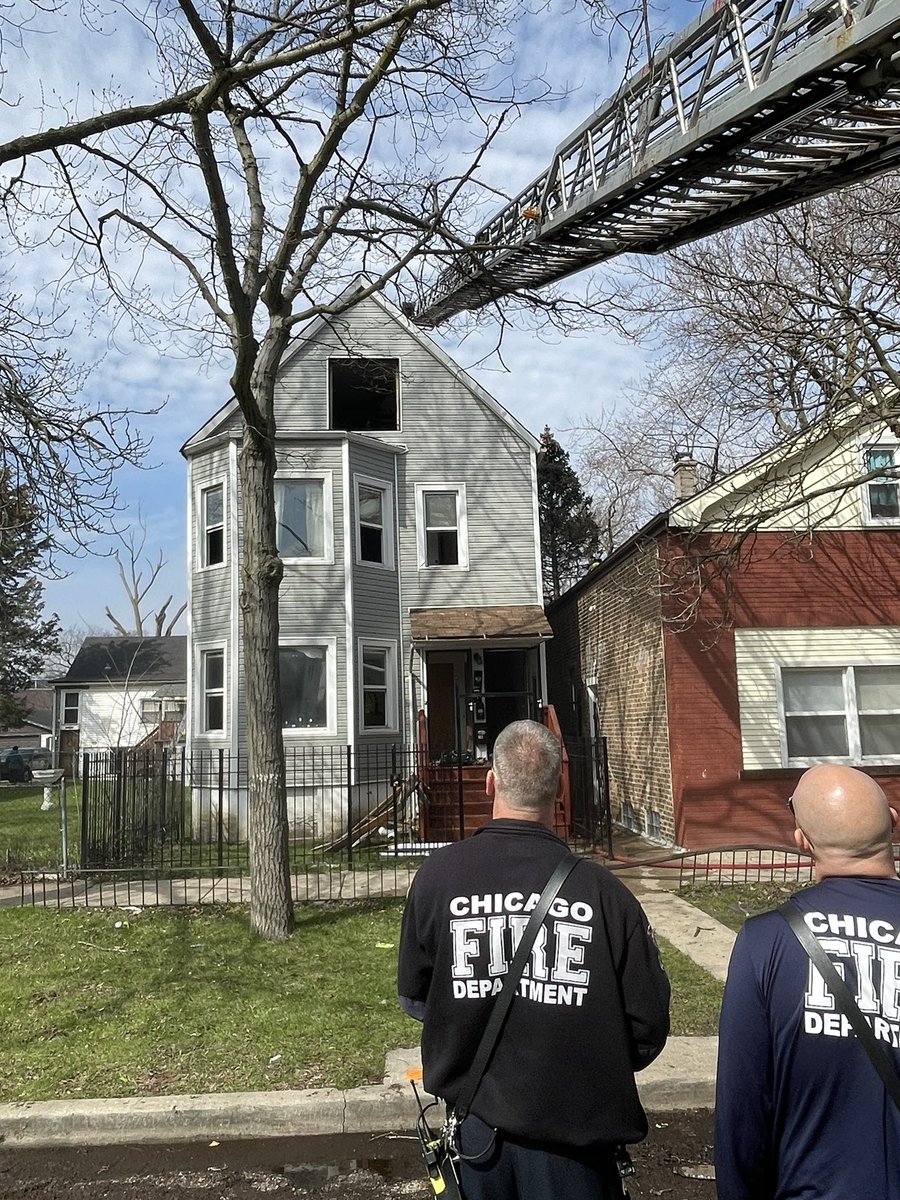 Still and box.  11836 indiana Two occupants displaced. Both heard  alarms then saw fire as they made their way out before CFD arrived. Smoke alarms gave them time to escape unharmed.  Please get and install smoke alarms. They DO save lives