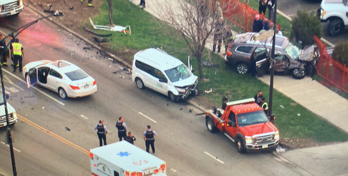 EMS Plan 1 called for a nasty crash at Western & 51st St. Western Blvd is shut down both ways, also equipment on 51st. 4 cars involved