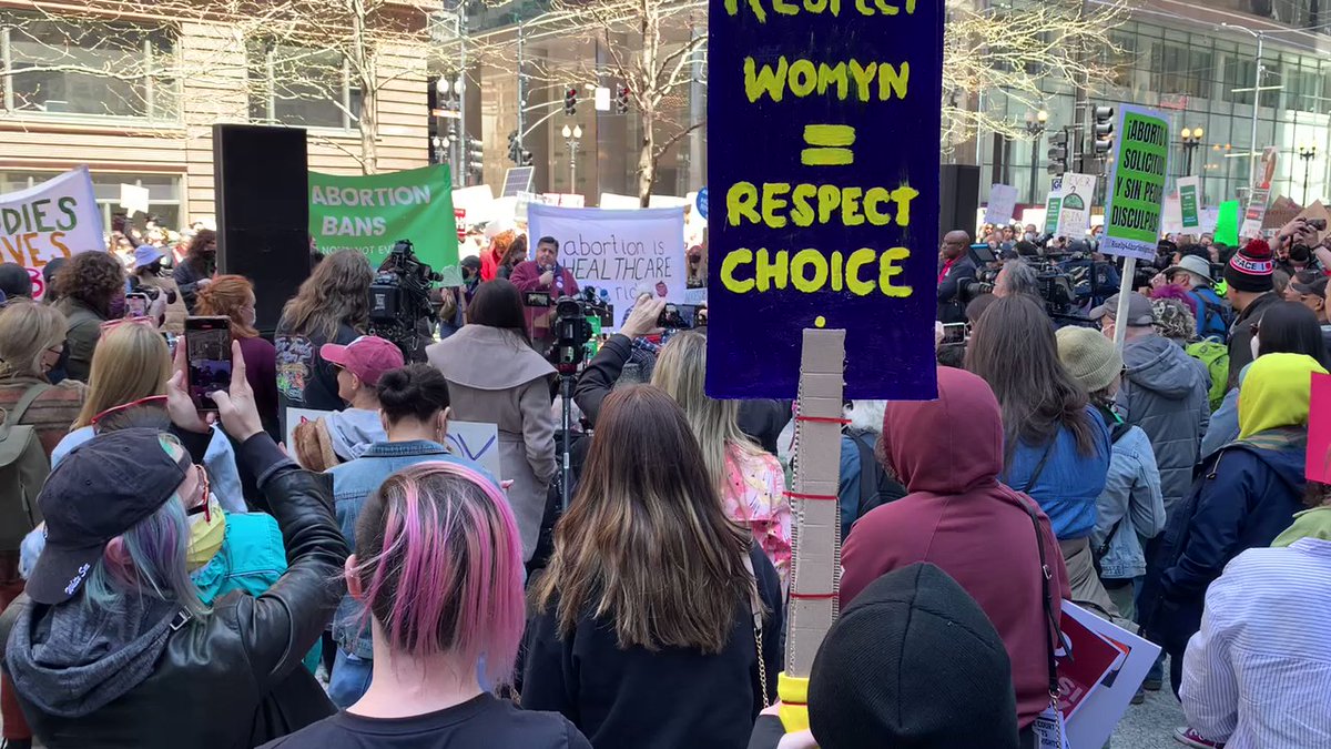 Gov. Pritzker speaks at rally to defend abortion access: The government can't ban abortions. It can only ban safe abortionspoliticians do not belong in the doctor's office