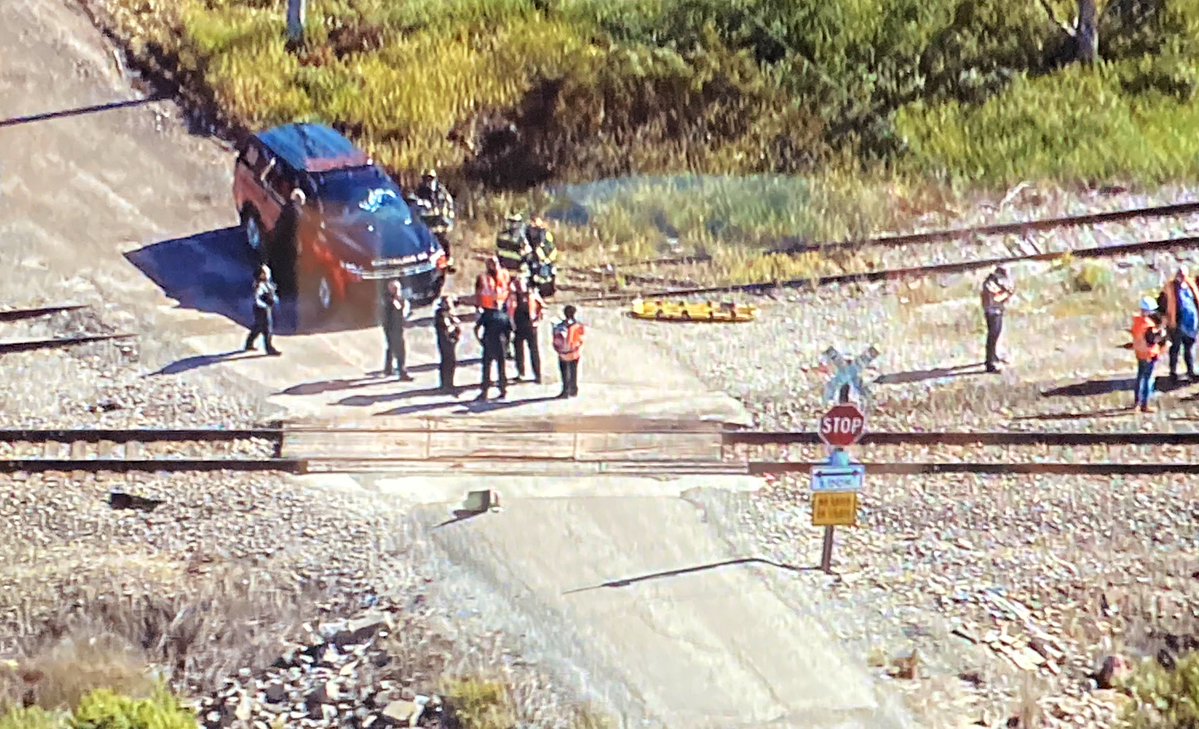 Hainesville - fatal crash involving a Metra train & a truck at Antioch St just south of Belvidere Rd. The first car on the train derailed. Truck cab was completely destroyed. The truck driver did not survive. 