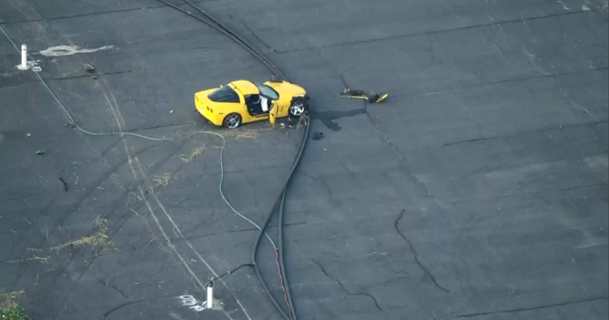 One dead after car drives off Bishop Ford Freeway, rolls over and crashes through fence