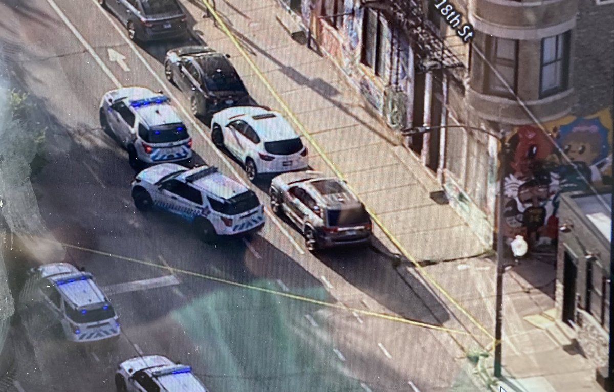 Pilsen - police are investigating a shooting at 18th & Morgan. 18th Street is blocked from Sangamon to Carpenter