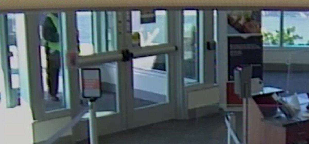 FBI responded to a bank robbery at the PNC Bank at 8635 Woodward Avenue in Woodridge, IL. Suspect is described as male, 5'8, medium build, 40s, wearing all black clothing, a neon construction vest, black and red sunglasses, a black face covering, and head covering