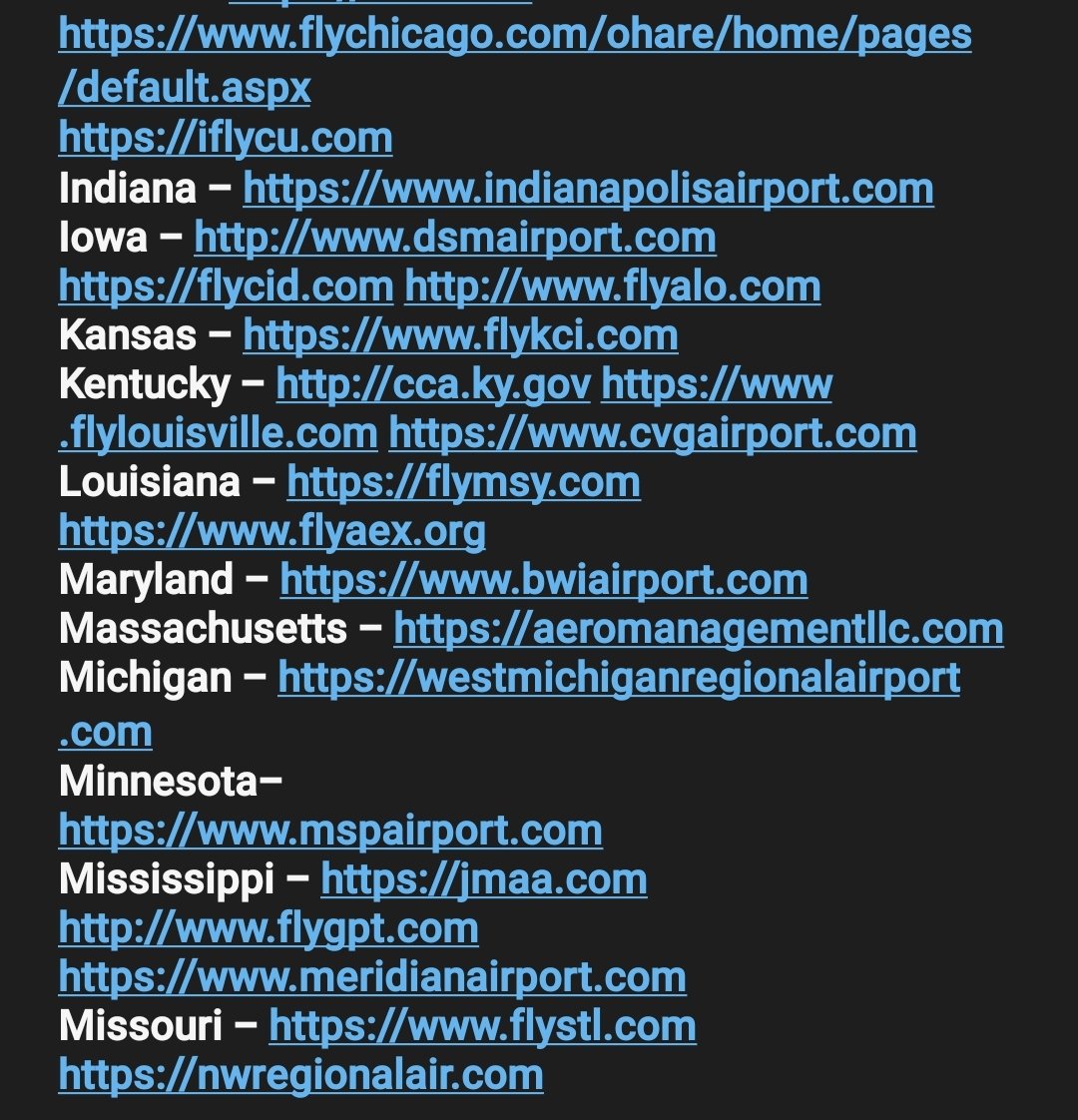 Killnet has released a target list of USA airports.  According to @AlvieriD Chicago O'hare airport and Atlanta airport two of the biggest in the US been having issues for several hours