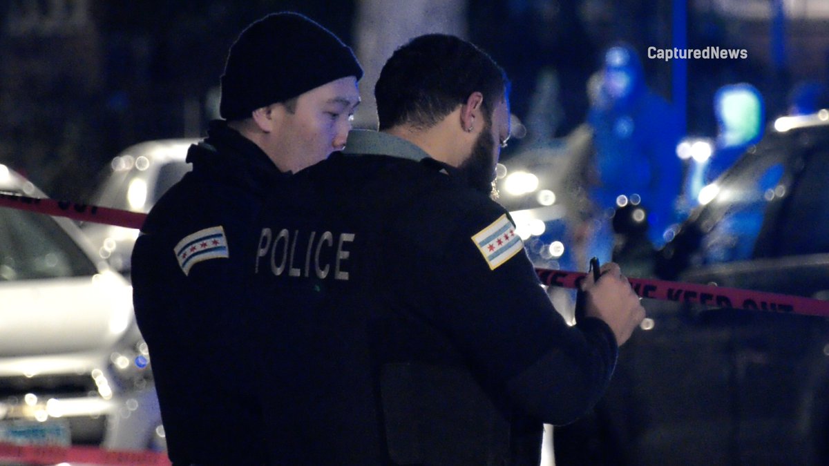 Two people were killed and one was injured when shots were fired at a group standing on the sidewalk near Augusta and Mayfield in the Austin neighborhood, according to Chicago Police.