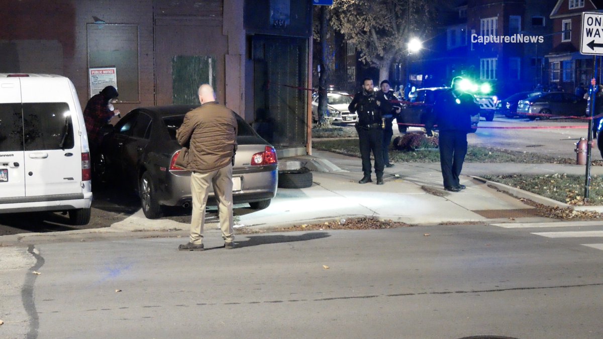 Two people were killed and one was injured when shots were fired at a group standing on the sidewalk near Augusta and Mayfield in the Austin neighborhood, according to Chicago Police.