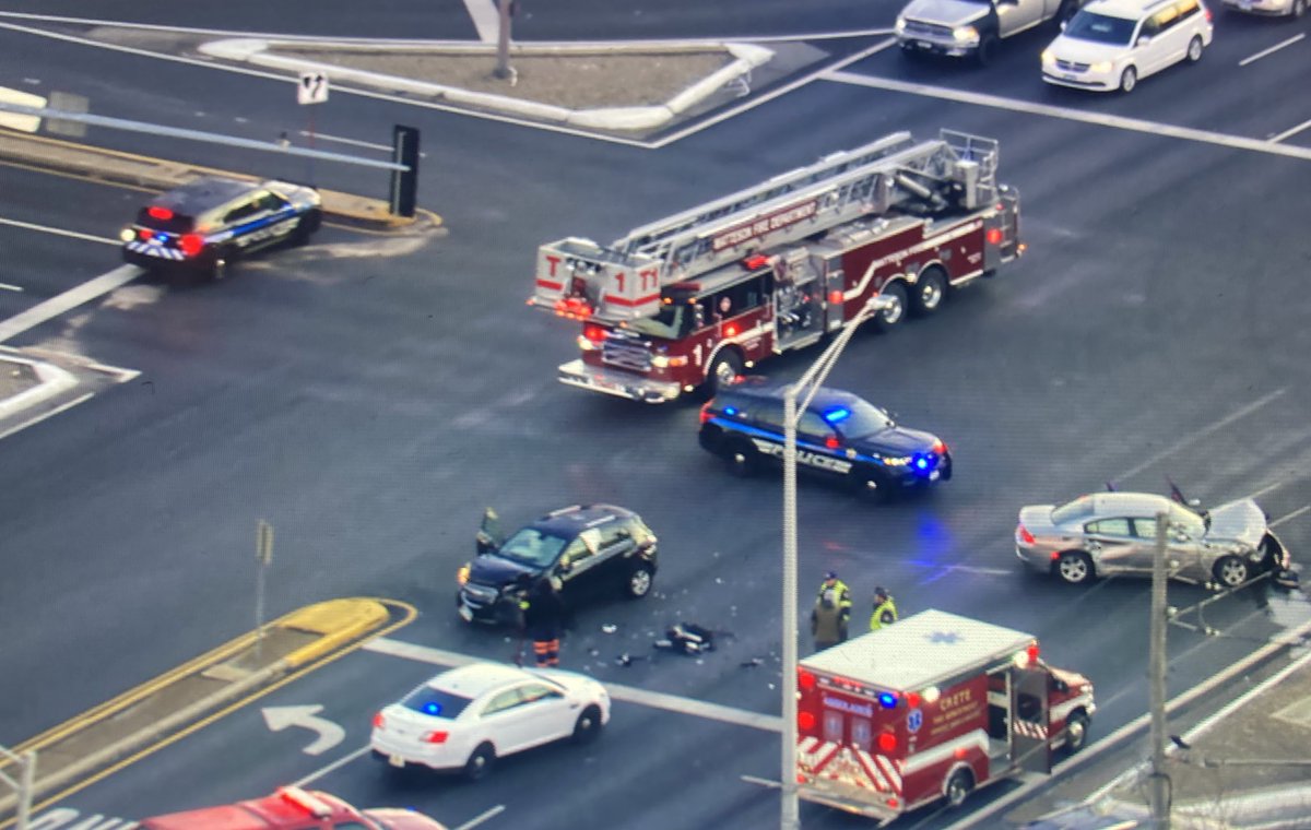 2 crashes pretty close together causing some delays. 1st crash partially blocks the intersection of US 30 & Cicero. The other involves a rollover car with a light pole that landed on top of it blocking the entrance ramp from WB US 30 to NB I-57