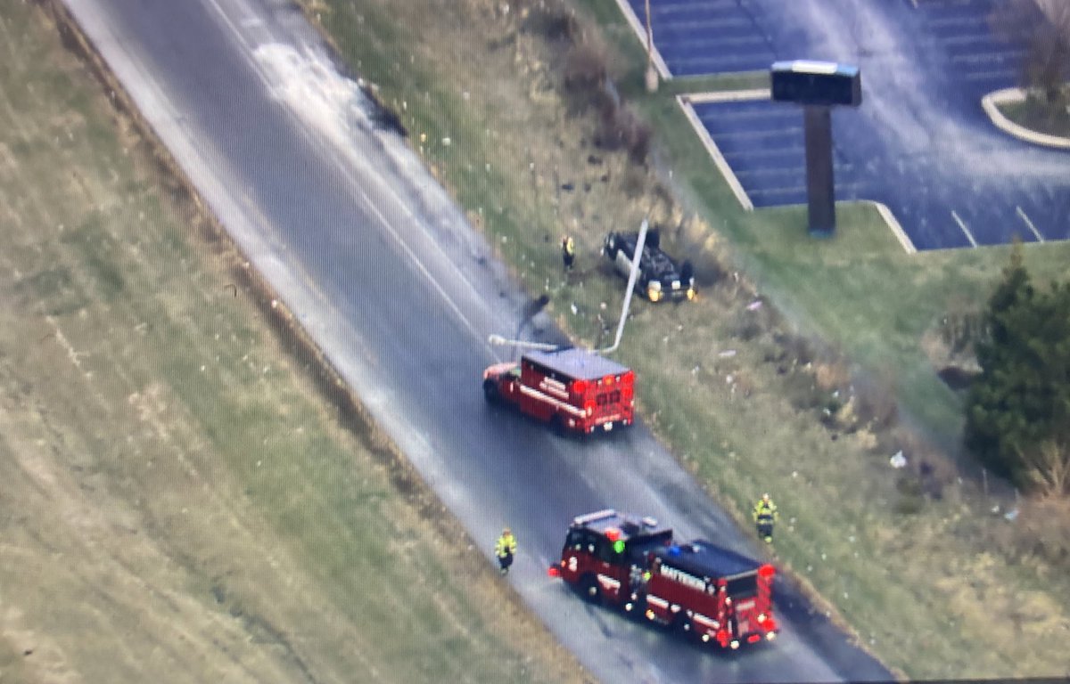 2 crashes pretty close together causing some delays. 1st crash partially blocks the intersection of US 30 & Cicero. The other involves a rollover car with a light pole that landed on top of it blocking the entrance ramp from WB US 30 to NB I-57