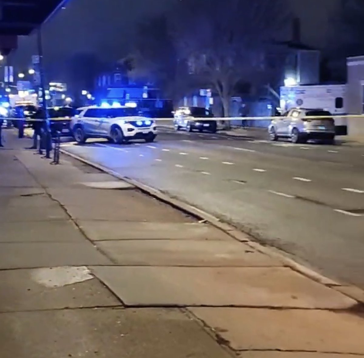 Regarding the shooting earlier @  Roscoe & Central, victims are a female, 25, critical with a gunshot wound to her head. The fatalities were   a male, 50, gunshot wound to head &amp; chest, a make, 26, with multiple wounds to the body, &amp; a female, 24 with gunshot wounds to her body