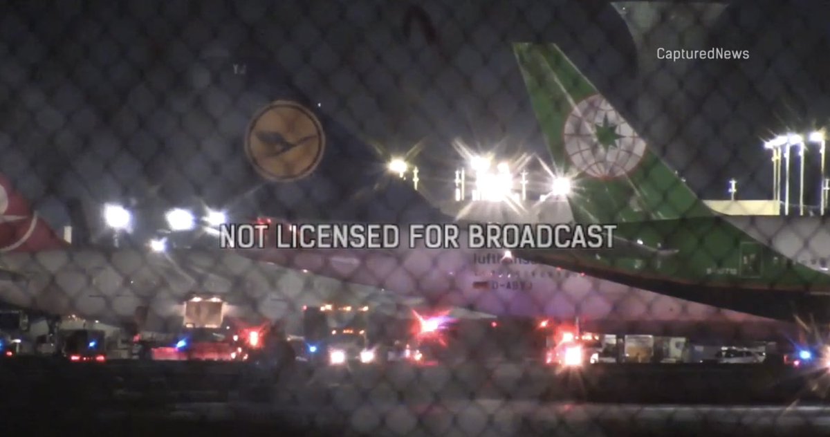 At around 9:30pm, the Chicago Fire Department responded to a possible mid air fire onboard Lufthansa Flight 457 from LA to Frankfurt. Reports indicated 2 flight attendants suffered from smoke inhalation from a laptop fire (NOT CONFIRMED).  
