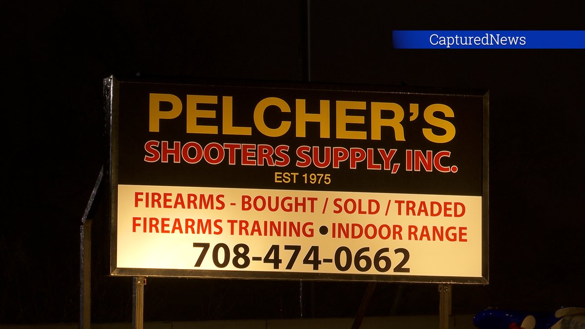 LANSING, IL: Police are investigating a break in at Pelcher's shooting supply in the 18000 of Henry overnight. Suspect or suspects smashed a window in the front of the store to gain access. 