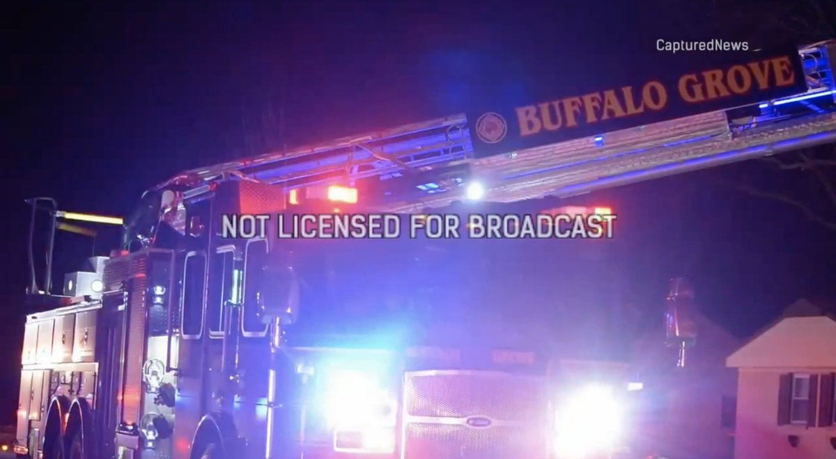 At approximately 8:30pm, the BuffaloGrove Fire Department and other mutual aid departments responded to a house fire on the 600 block of Checker Dr. Crews arrived and found flames shooting out of the home. One person was treated for an injury.  