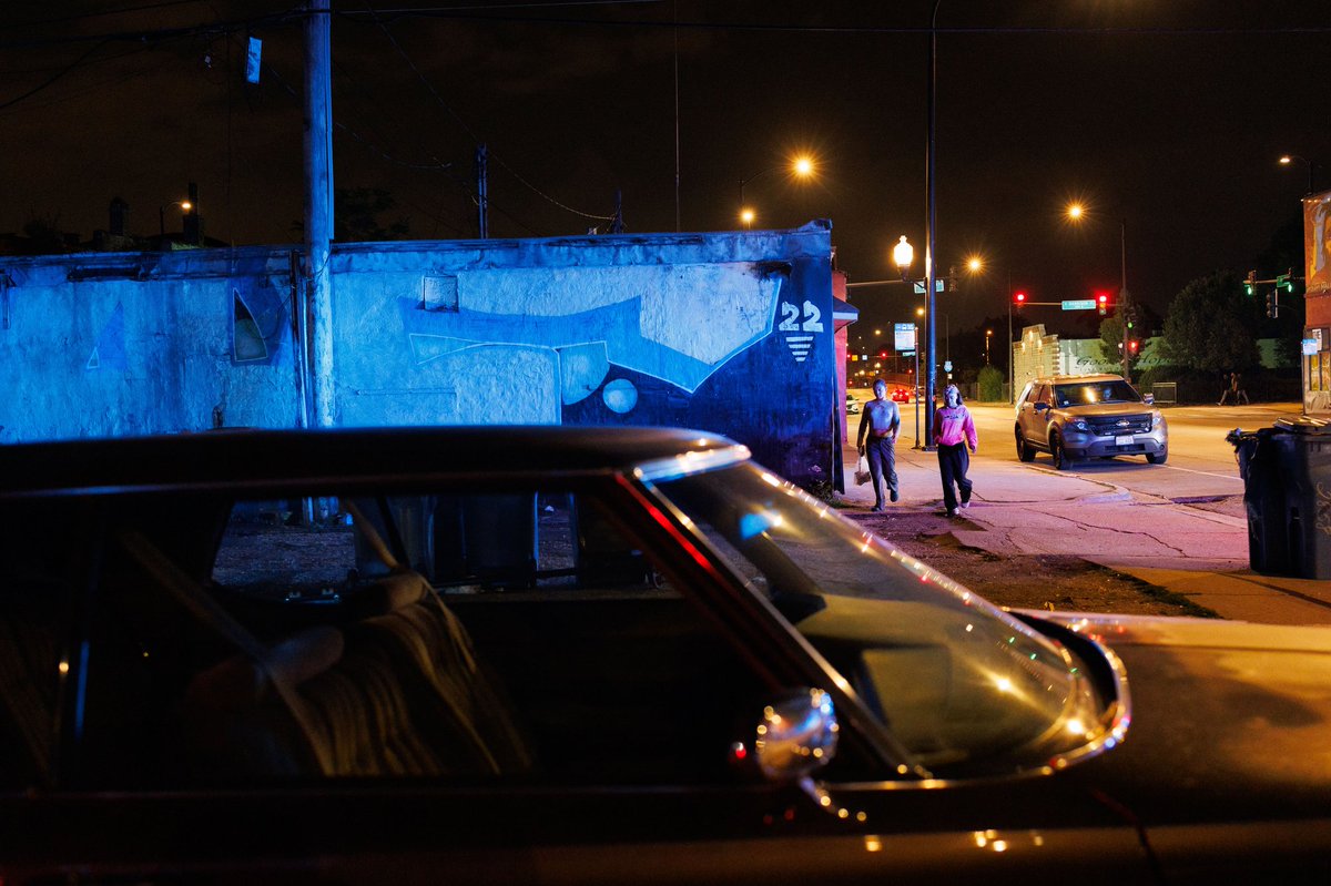 The crime scene consists of about 29 shell casings.  Chicago  A few more from the scene where a 40-year-old woman and 22-year-old man were shot on the 600 block of South California Avenue in the Garfield Park neighborhood Wednesday in Chicago