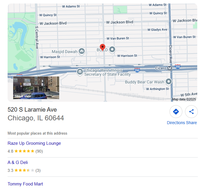 Female (31) stabbed multiple times, 520 S Laramie Critical Chicago   offender in custody with  a weapon recovered. her stab wounds aremultiple on top of the head back of the head faceto the arms as welland she lost one finger the crime scene