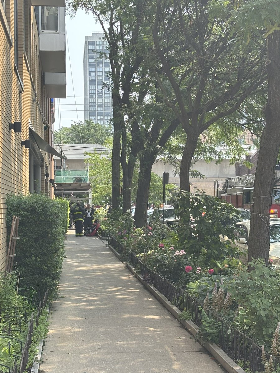 1122 W Catalpa: a High Risk Search Warrant was executed by SWAT. HRSW Chicago  @SPOTNEWSonIG Something is going on between N broadway ave and West Catalpa Ave. There are police officers everywhere, firefighters, and tactical police units on the scene