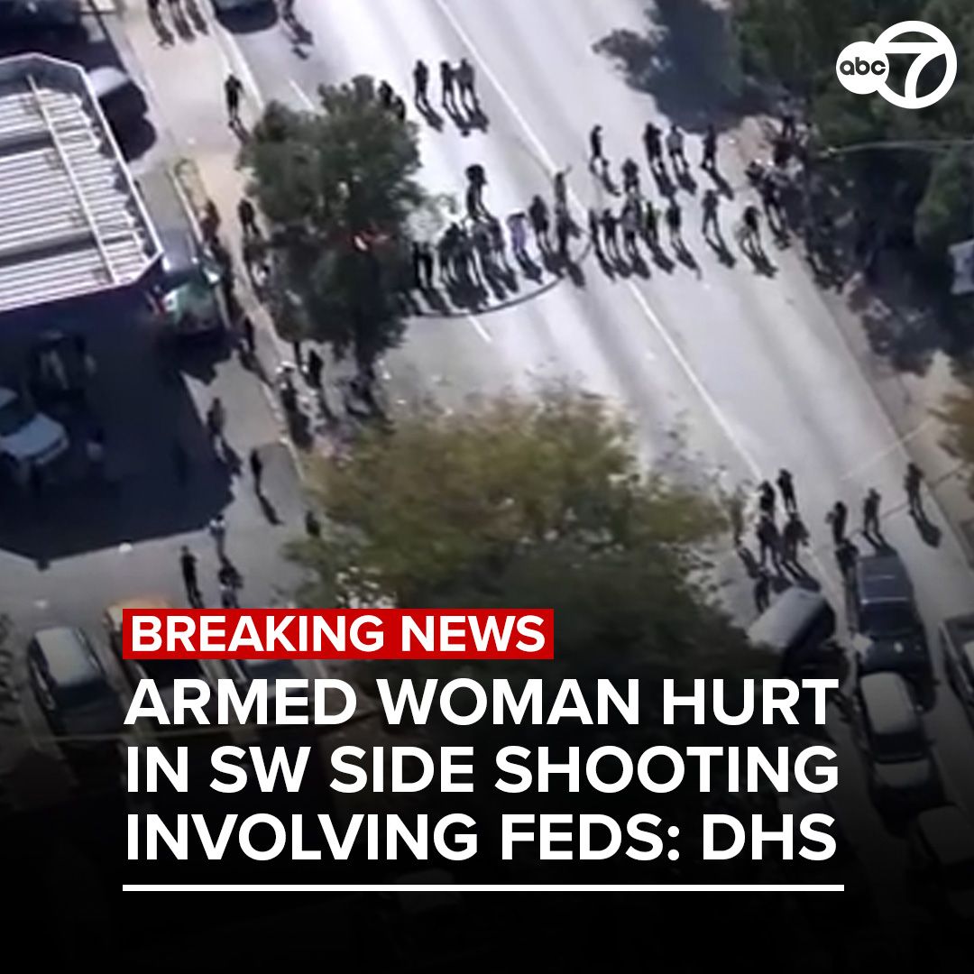 A woman was injured in a shooting involving federal agents on Chicago's Southwest Side on Saturday morning, the Department of Homeland Security said in a statement