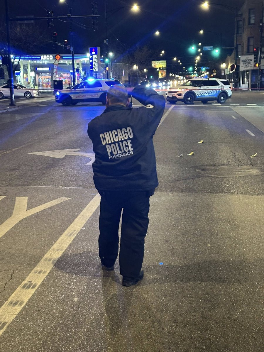 Two Shot . 0-100 block of S. Cicero. Officers responded to a call of persons shot. The victims were outside when an SUV, occupied by unknown offender(s), drove past.