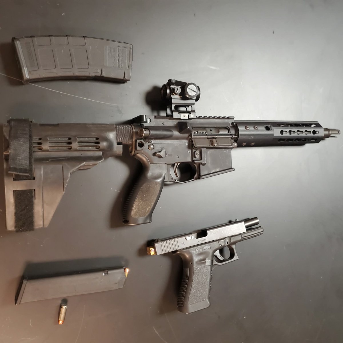 012 district teams assisted ISP & recovered (2) weapons & placed (4) individuals in custody near 1900 S. Ruble Chicago