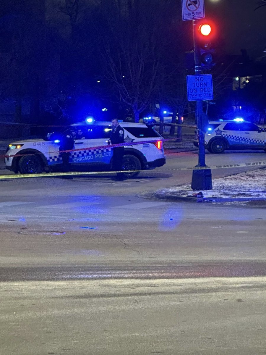 Triple Shooting . Reporting is Two Dead across the street from a Police Station . 11000 block of S. Longwood (CPD saying only one dead) Chicago Police are on scene investigating a deadly triple shooting that left 2 male dead