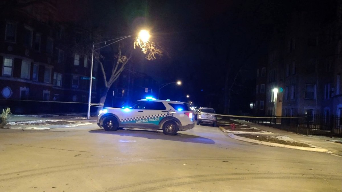 Two shot a female was shot by the suspect and the suspect was shot by the policemen believe that's the story down there