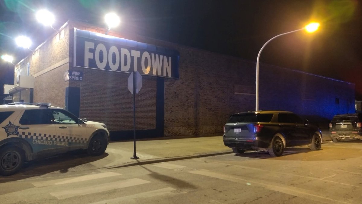 Two shot a female was shot by the suspect and the suspect was shot by the policemen believe that's the story down there 