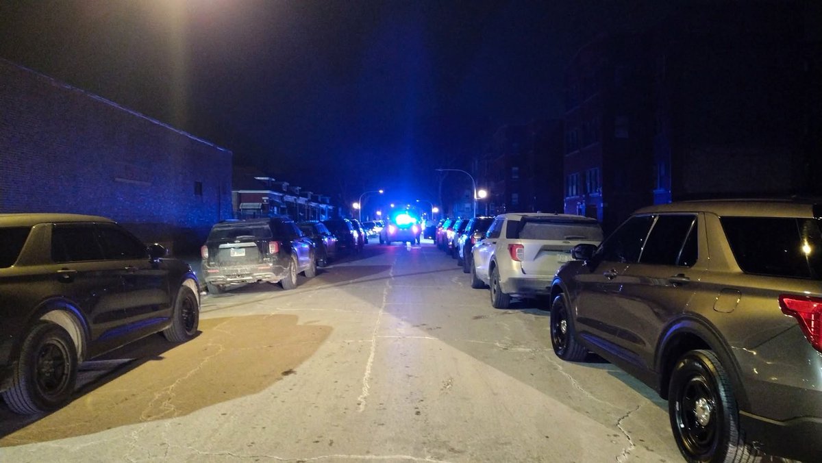 Two shot a female was shot by the suspect and the suspect was shot by the policemen believe that's the story down there 