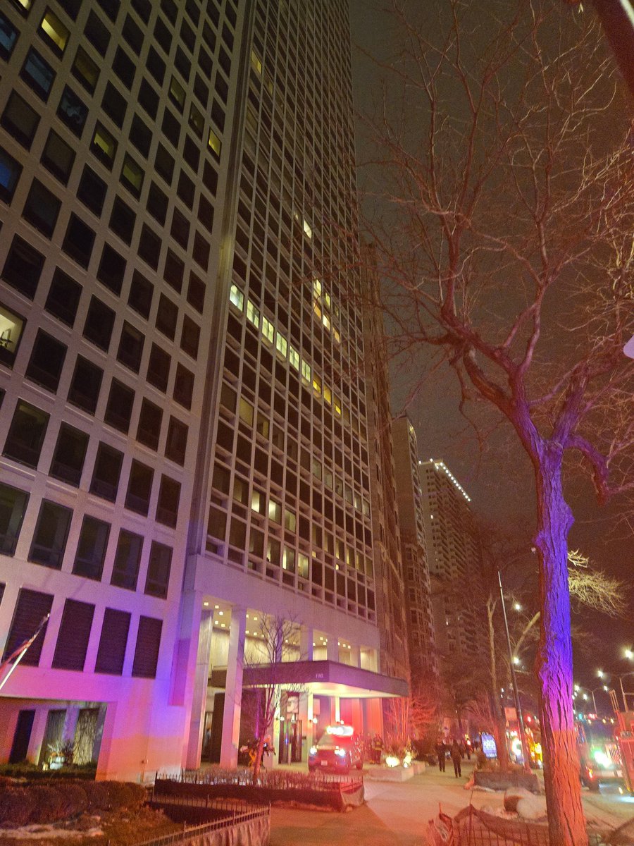 Still & Box Alarm / EMS Plan 1 at 1110 N Lake Shore Dr.  Small fire contained to a storage room