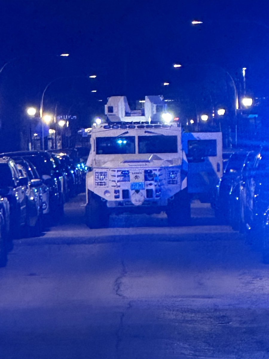 S.W.A.T was called to a home where a possible suspect was barricaded in.After the S.W.A.T team made entry, they cleared the entire home and found no one inside. 