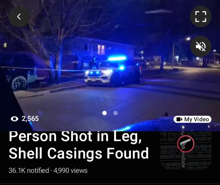 Person shot in a leg over here found shell casings on the ground . the west side of Lawndale taped off south of 60th Street and they also have a backyard taped off 3704 West 60th Place . person was shot in the leg . Report is a suspect wearing red was the shooter 