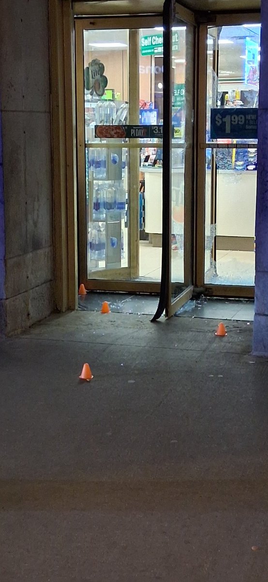 Person Shot Downtown Chicago during St Patty's Day weekend at the 7-Eleven Adams and Wells . shot in the stomach and the back  