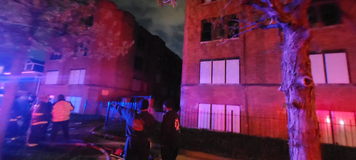 2-11 Alarm at 78th & Laflin has been struck out. The building is boarded up and vacant. There are no injuries or transports