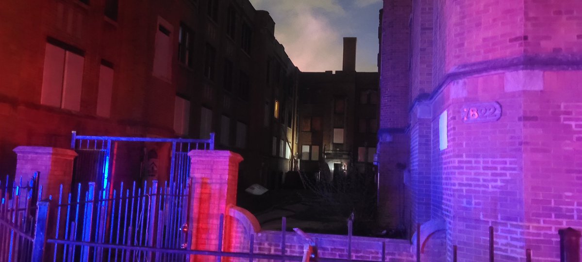 2-11 Alarm at 78th & Laflin has been struck out. The building is boarded up and vacant. There are no injuries or transports