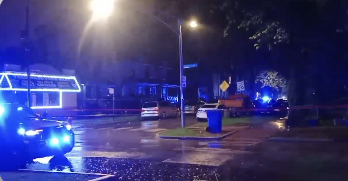 Ferdinand & Lamon MALE SHOT & KILLED Chicago Police are on scene investigating a shooting that left a man dead tonight out west. The shooting occurred around 7:59pm, Officers responded to calls of shots fired and a person shot.