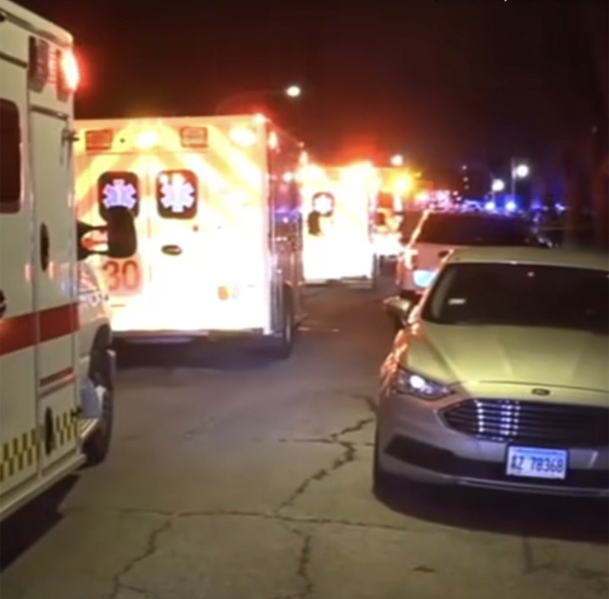 65th & Hermitage 3 PPL SHOT, 2 KILLED.. Chicago Police are investigating a deadly triple shooting that left 2 males dead in Englewood overnight. The shooting occurred around 12:49am, Officers responded to calls of multiple ppl shot 