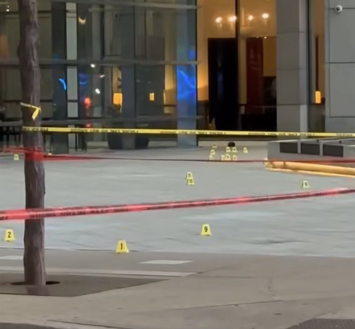 State & Illinois 2 PPL SHOT, 1 KILLED Chicago Police are investigating a double shooting that left a man dead Downtown overnight. The shooting occurred around 3:20am, officers responded to calls of shots fired and 2 ppl shot. 