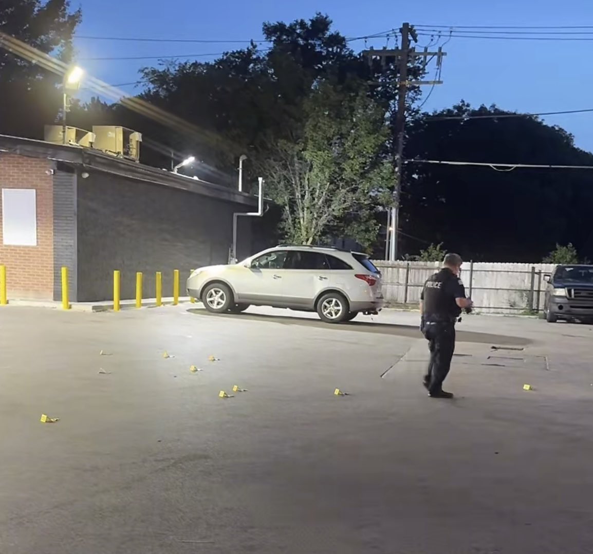 67th & Cottage MALE SHOT Chicago Police are investigating a shooting that left a male critically wounded at a gas station this evening