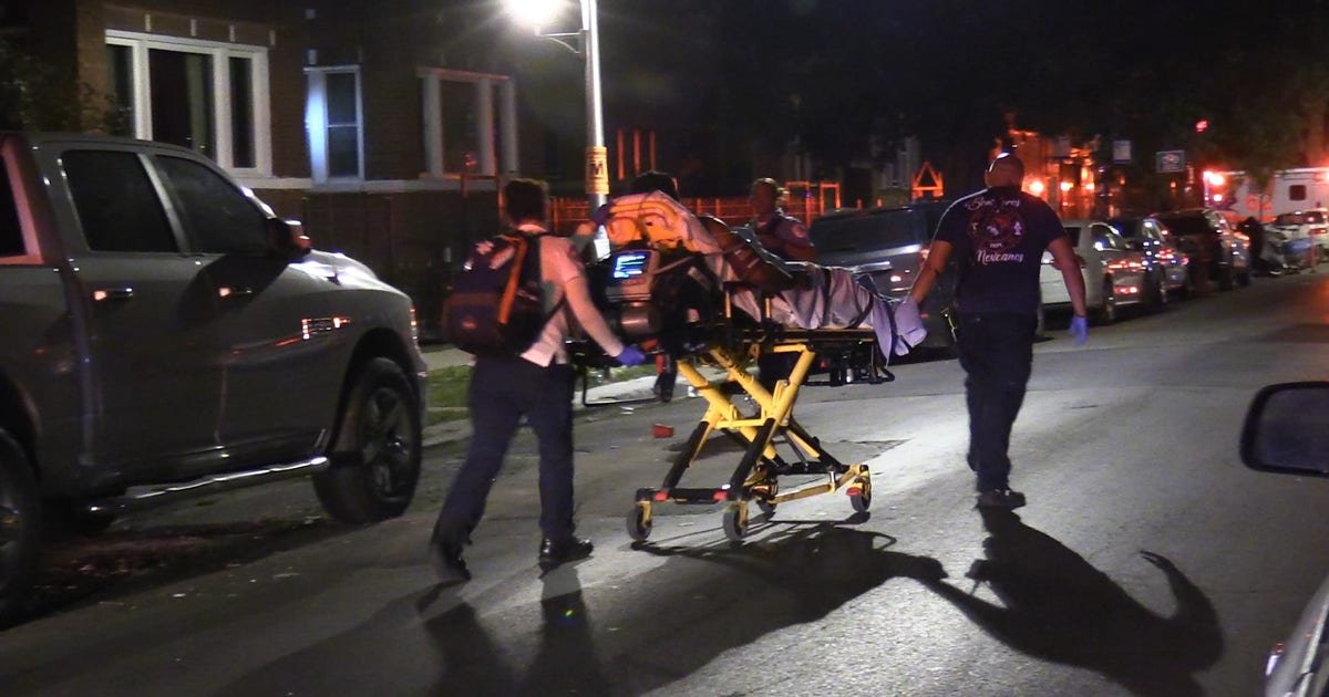 Sunday Morning Chicago mass shooting leave 6 hurt in the Humboldt Park neighborhood The Brief A mass shooting on Chicago's Northwest Side early Sunday left six people injured and hospitalized. The victims ranged in age from 33 to 46.