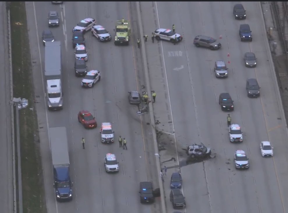 Illinois State Police has the wrong-way driver in custody after he intentionally drove on the way side of the expressway trying to kill his female passenger. 