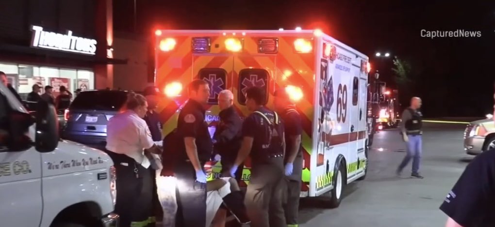 3400 S. California DEADLY GAS STATION ROBBERY Chicago Police are investigating a deadly shooting that occurred inside a gas station during a robbery overnight.  