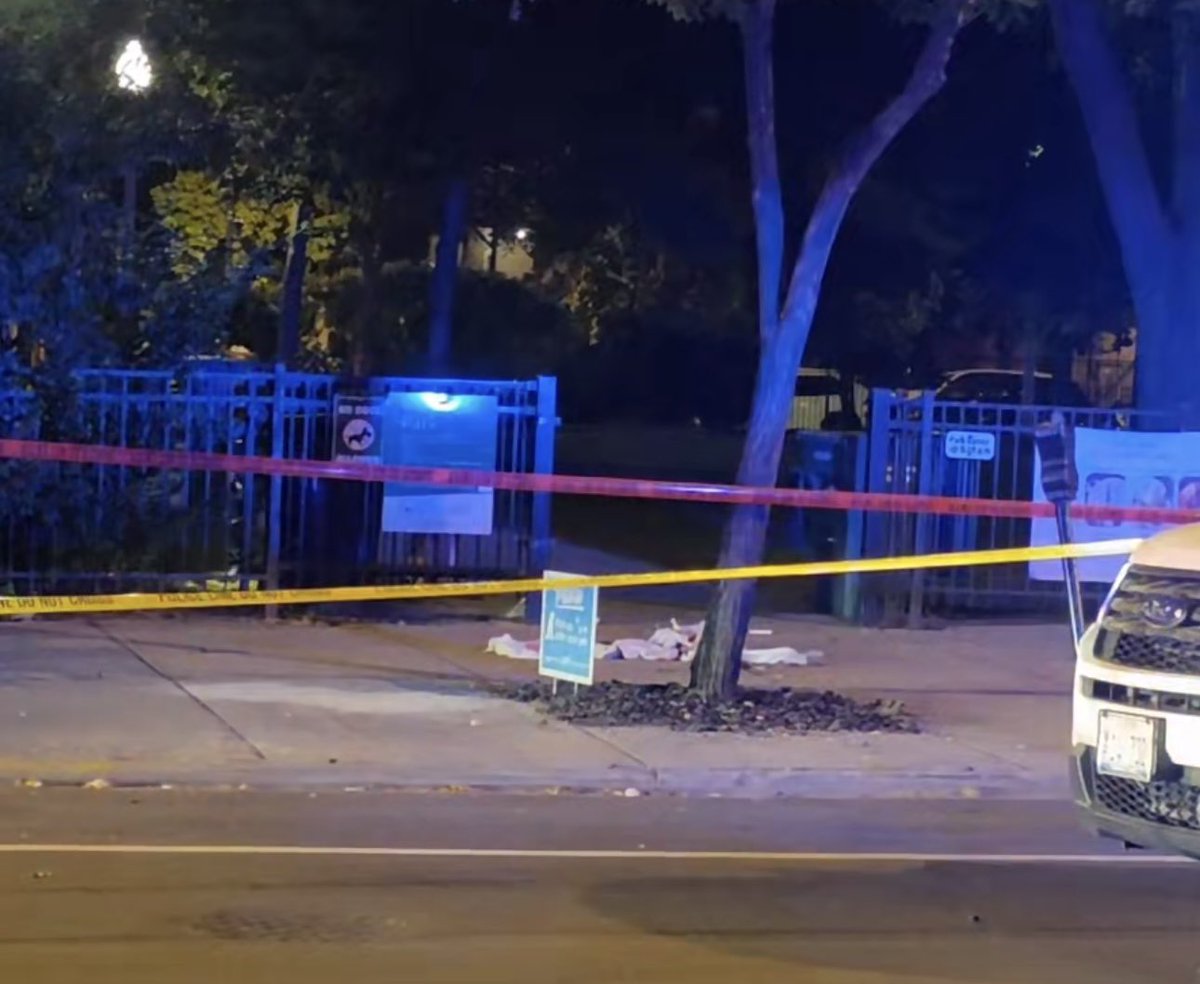 Sheridan & Ainslie MALE SHOT Chicago Police are investigating a shooting that left a man critically wounded in front of a park in Uptown.